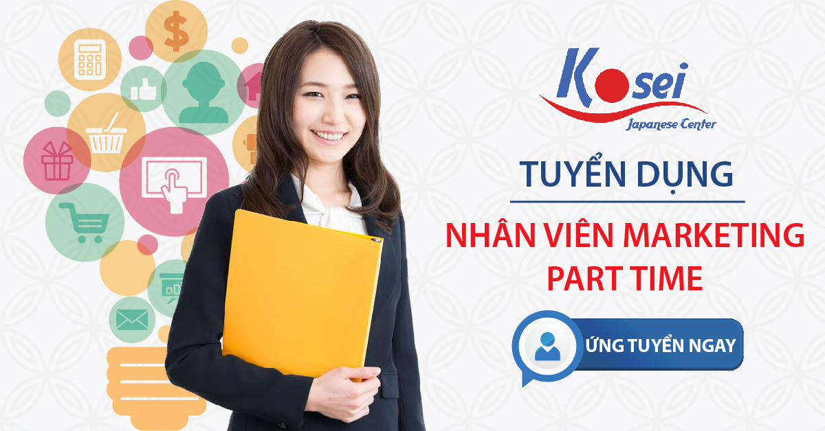 Tuyển dụng nhân viên Marketing Part time